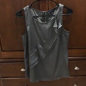 Banana Republic Pewter tank. Small